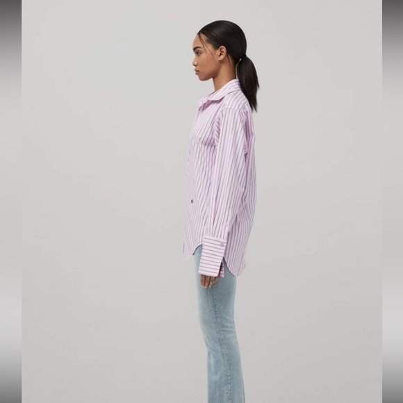 rag & bone Diana Cotton Striped - Picture 3 of 11